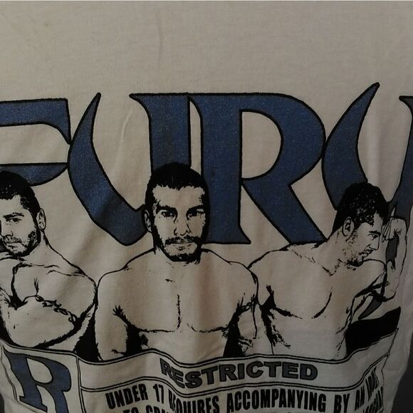 Fury-T shirt signed Sz XL - Picture 4 of 12